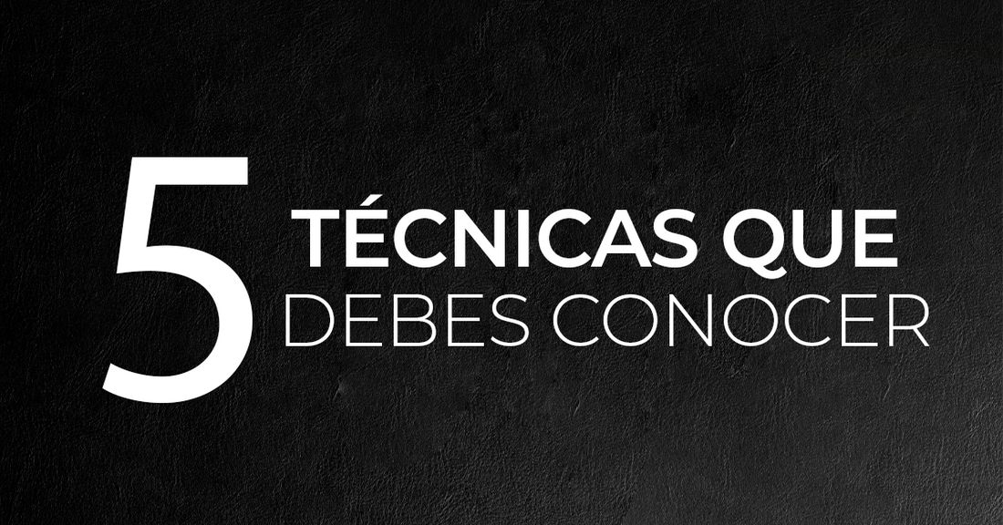 Las 5 Técnicas más usadas en el Mundo del Estampado