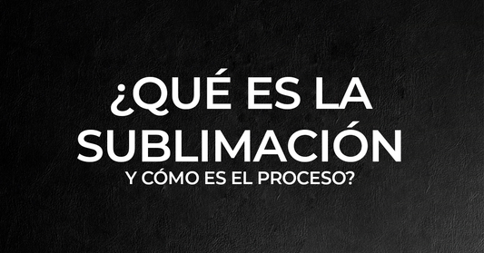 ¿Qué es la sublimación y como es el proceso para sublimar un producto?