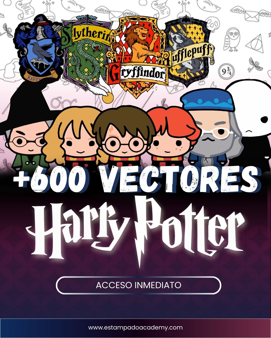 +600 Vectores Harry Potter
