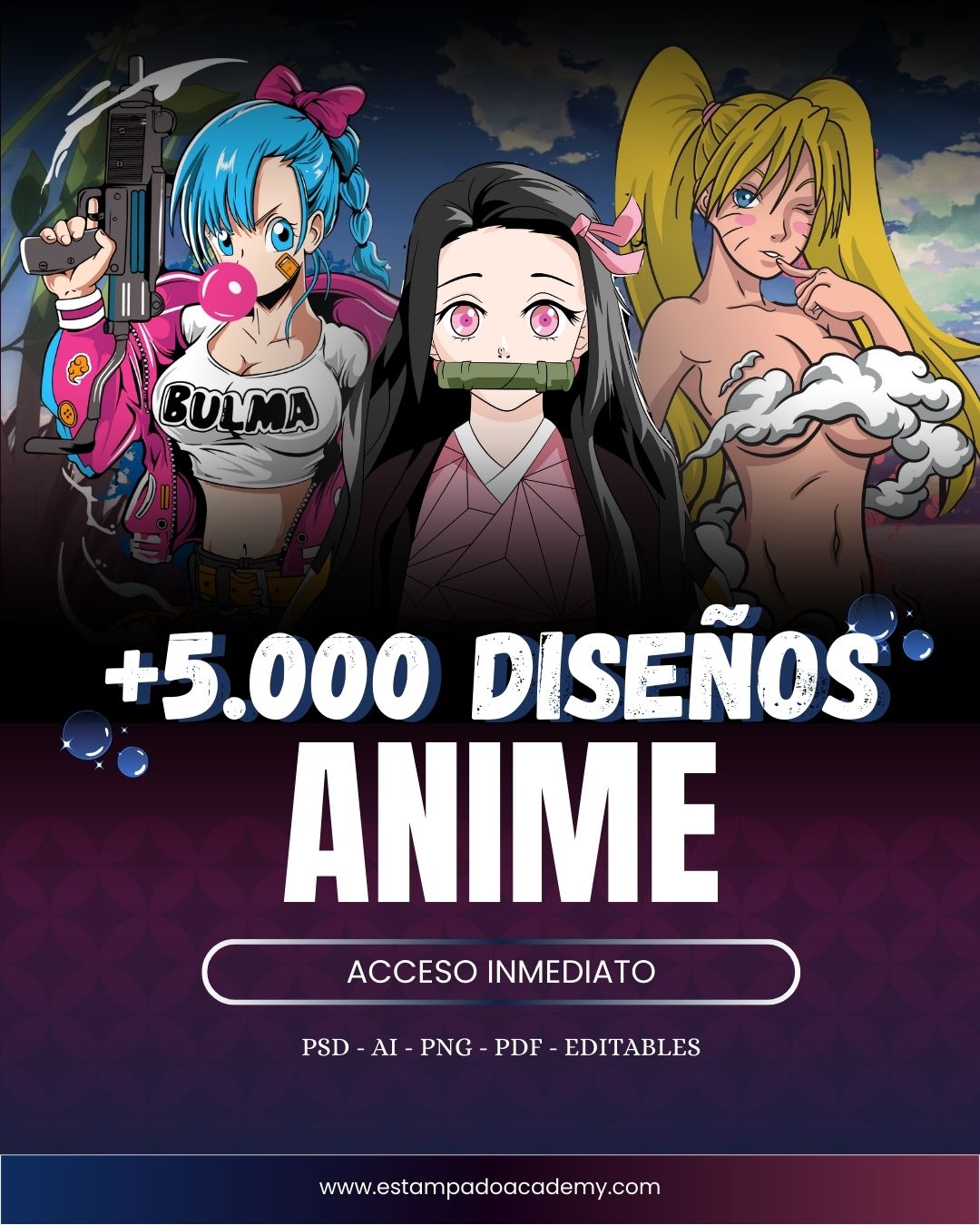 +5.000 Diseños de Anime