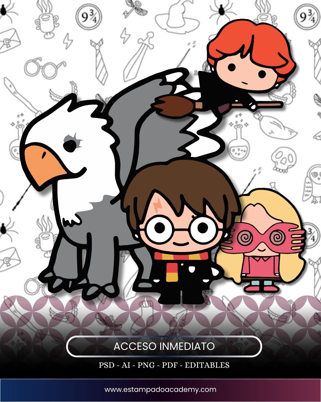 +600 Vectores Harry Potter
