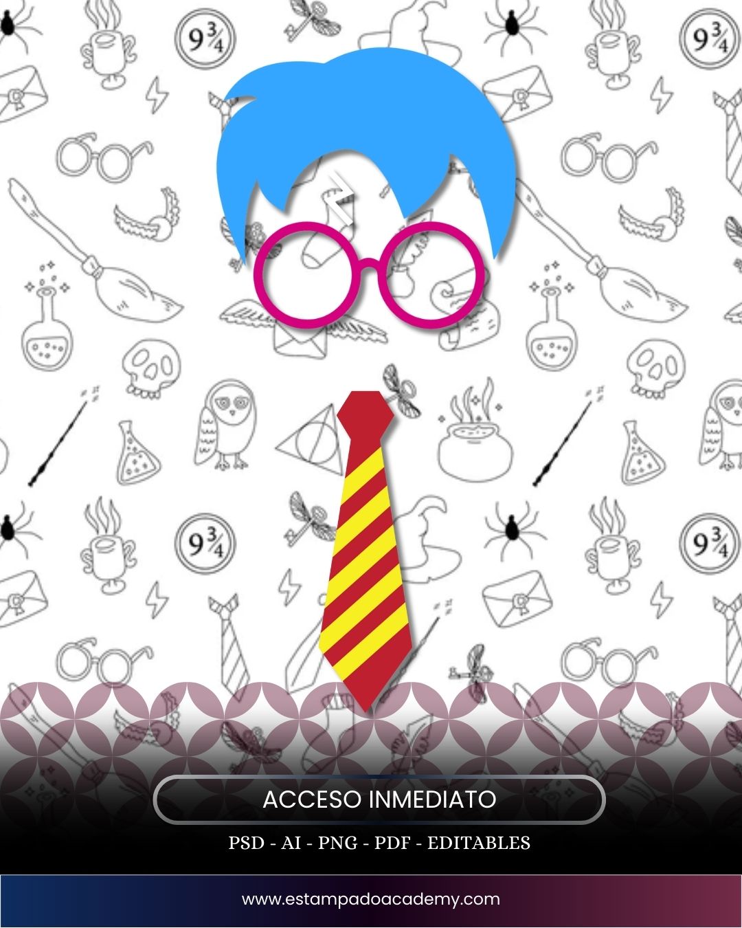 +600 Vectores Harry Potter