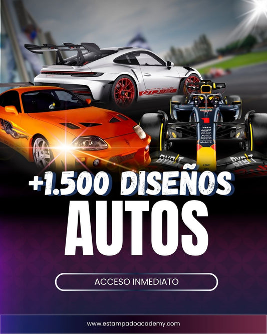 +1.500 Diseños de Autos y Motos 🏎️