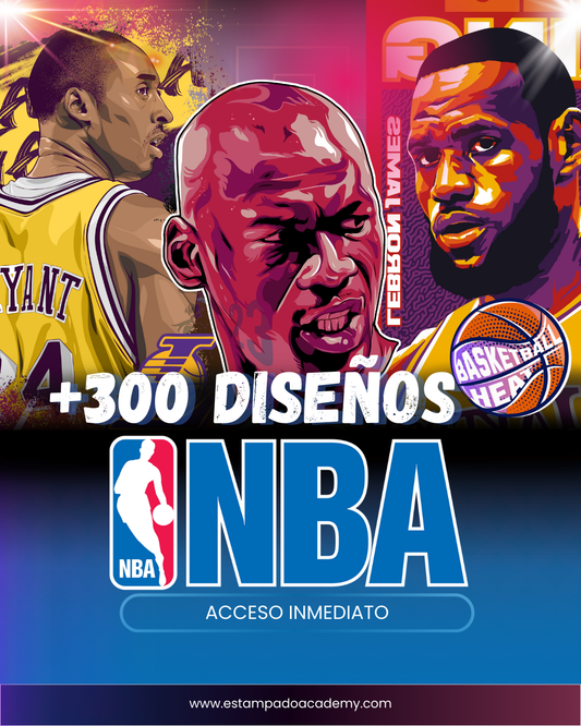 +300 Diseños NBA Basket Ball 🏀