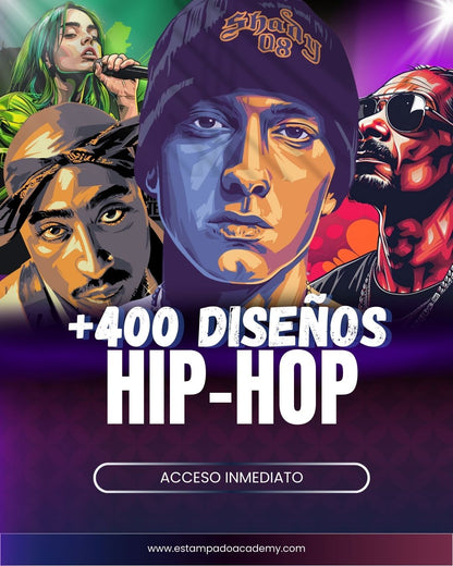 +400 Diseños de Hip-Hop 🎤