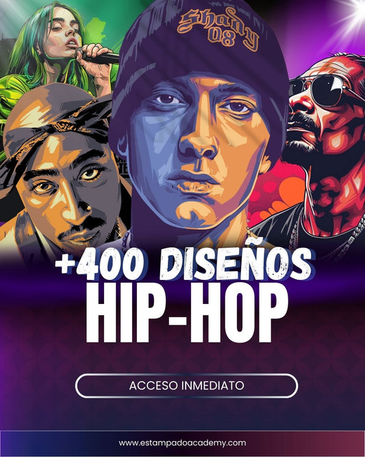 +400 Diseños de Hip-Hop 🎤