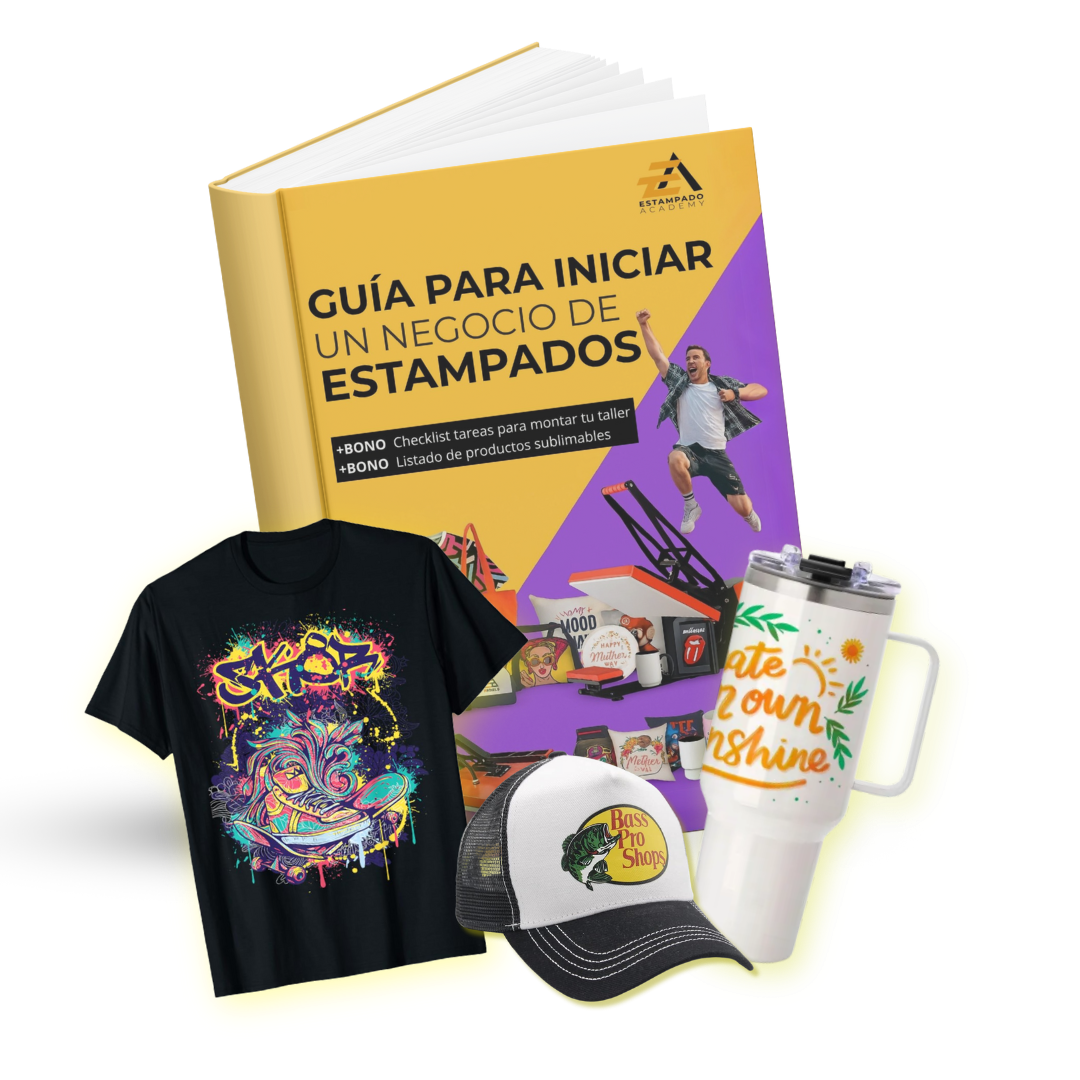 Guía para inicar tu negocio de estampados