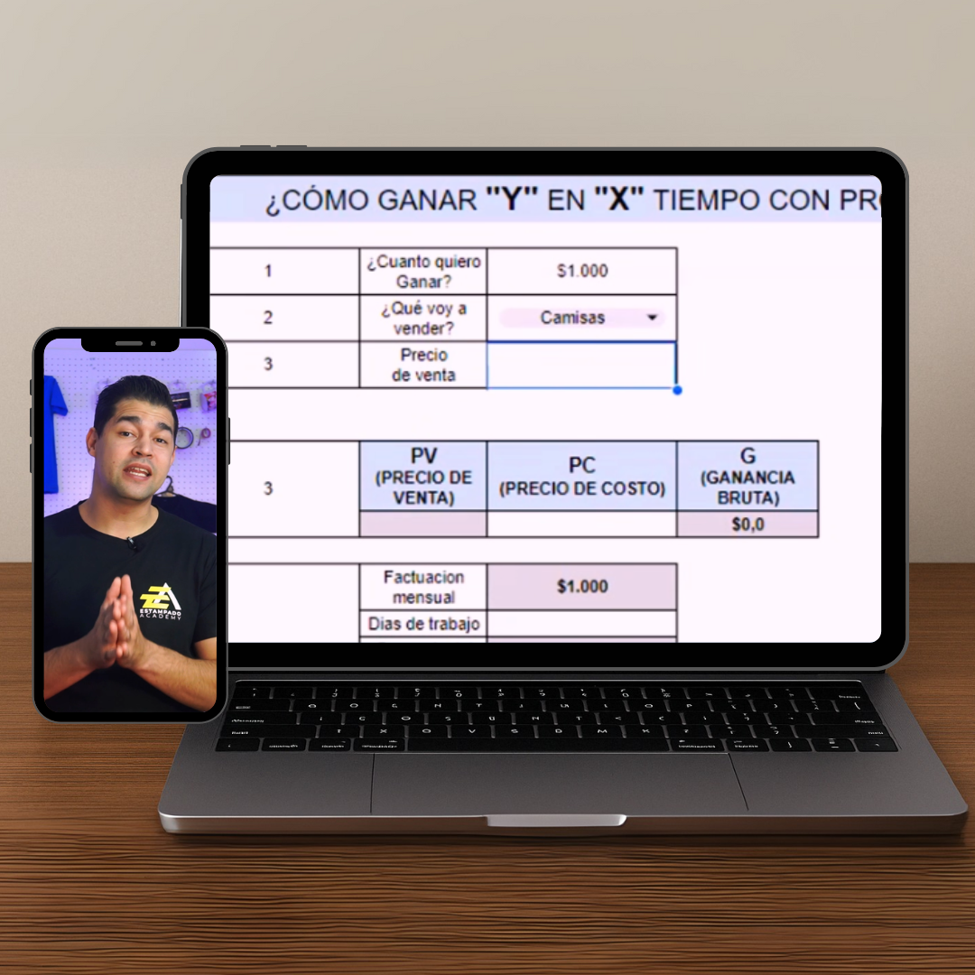 Fórmula para ganar más de $1.000 al mes con tu negocio