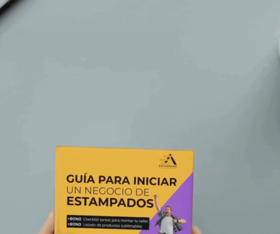 Guía para inicar tu negocio de estampados